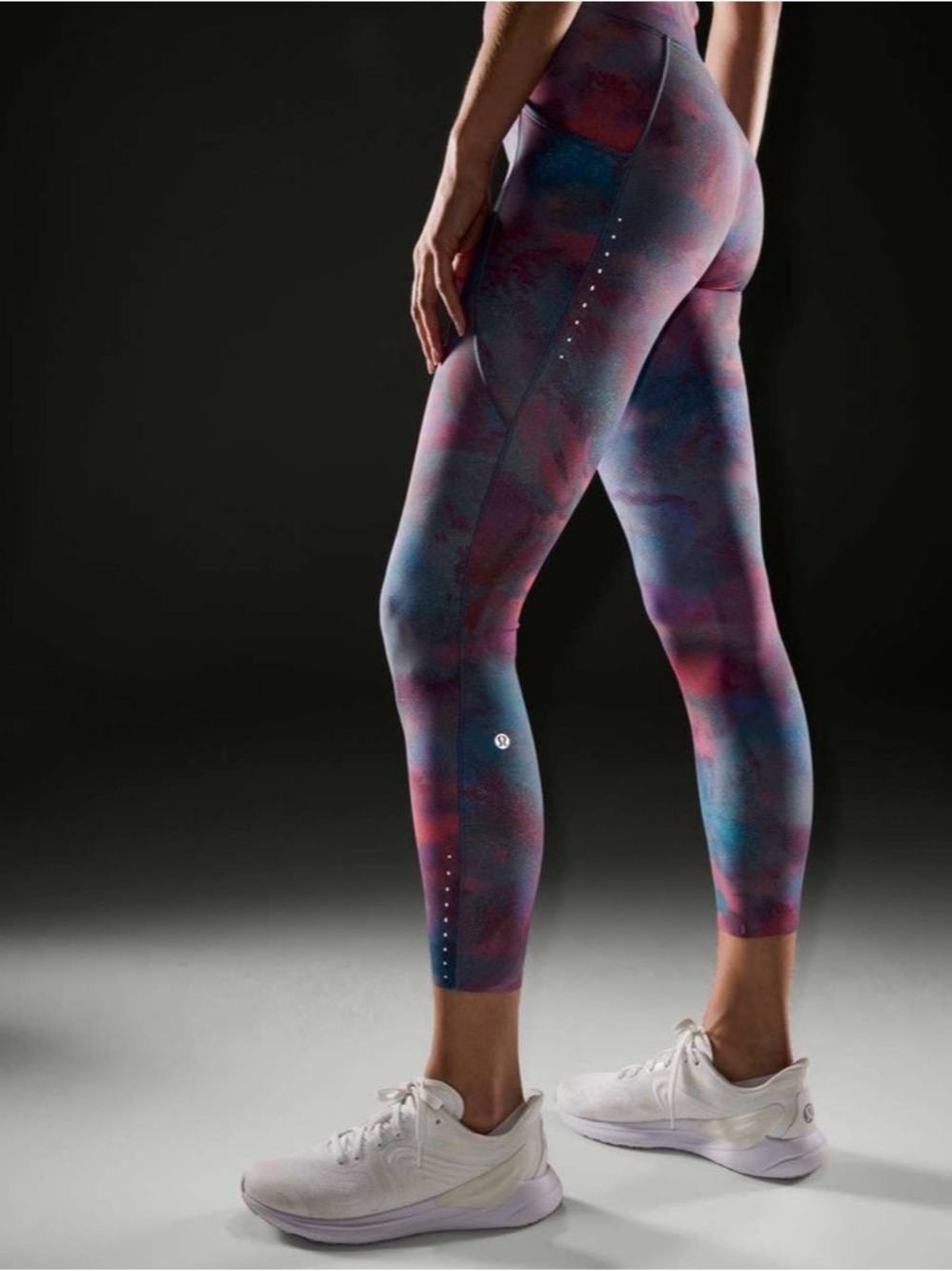 Lululemon Fast and Free High-Rise Tight 25” hazy afterglow multi - Picture 3 of 6